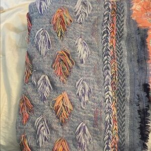 Anthropologie Multicolor Wool Scarf